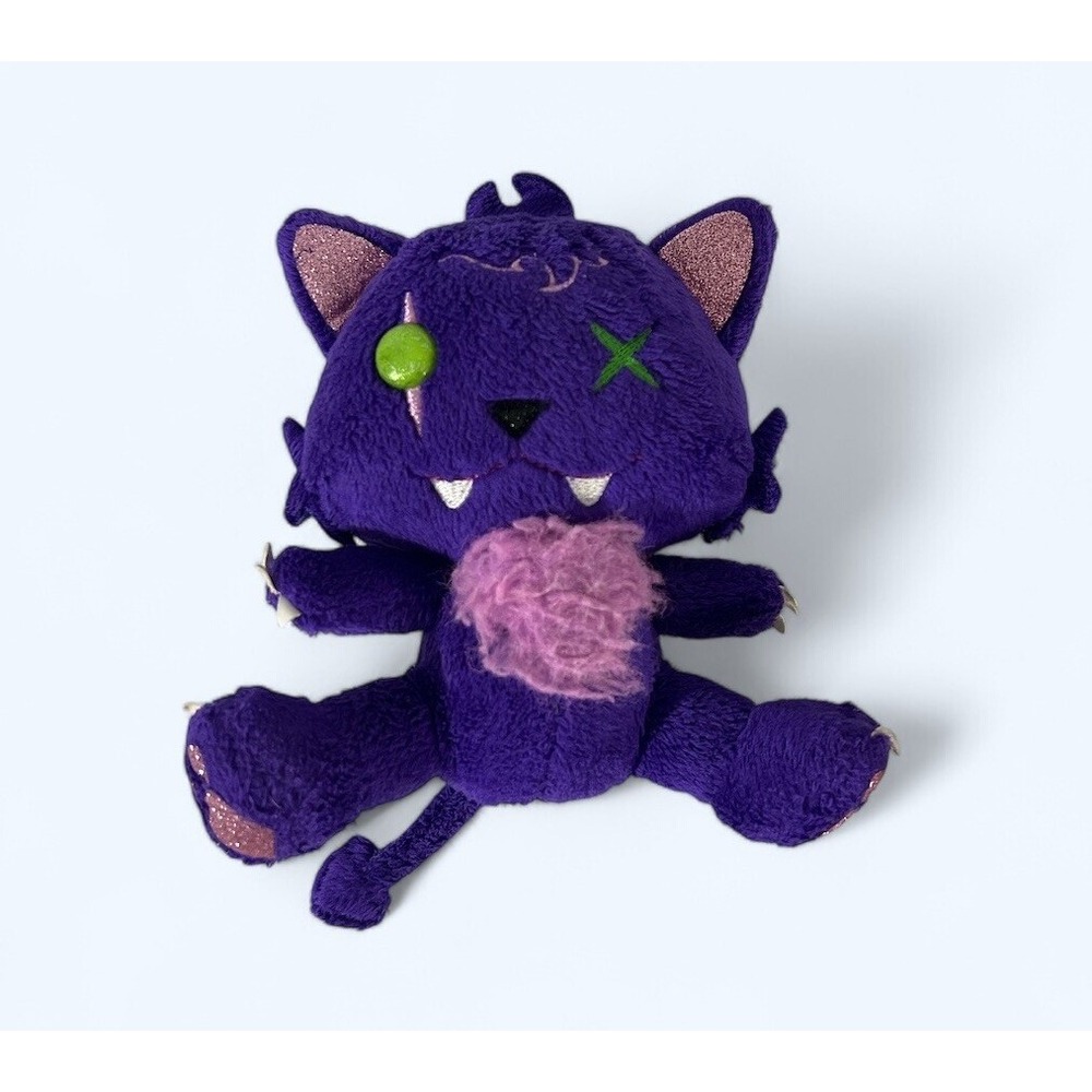 Just Play Mattel Monster High Purple Cat CRESCENT 6" Clawdeen Wolf's Pet Plush